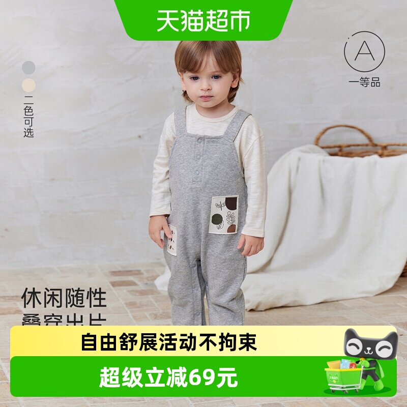 babylove背带裤长裤裤子图片