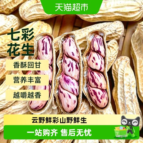 云南特产七彩花生
