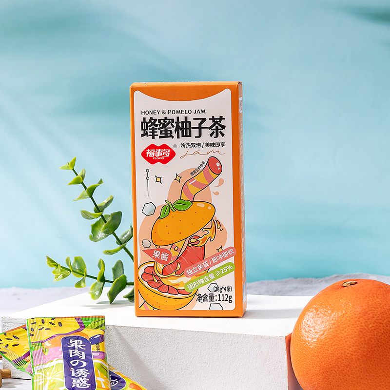 福事多蜂蜜柚子茶112g