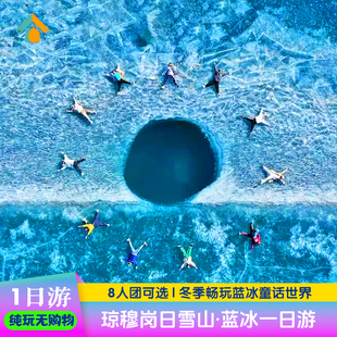 【蓝冰季】琼穆岗日雪山+琼穆措一日游 西藏旅游拉萨1日游旅行团