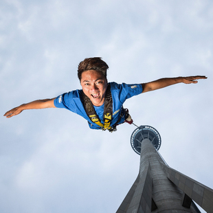 蹦极跳 大门票 笨猪跳T恤证书茶点 澳门旅游塔