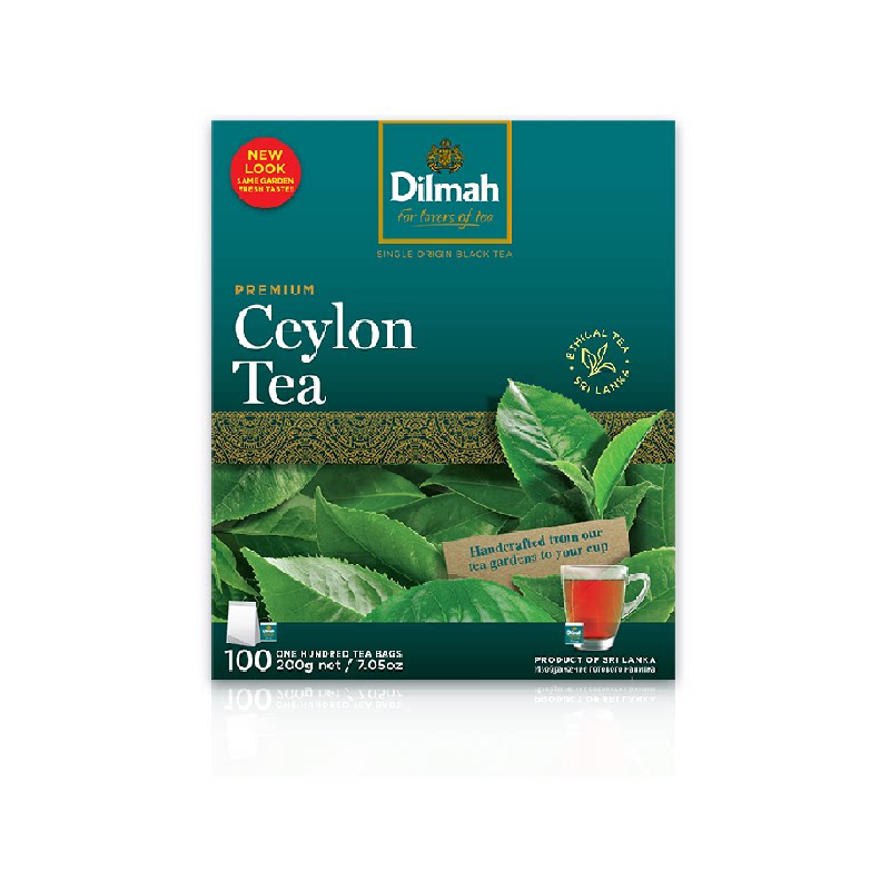 Dilmah迪尔玛原味锡兰红茶便携袋泡茶下午茶冲泡茶叶大包装