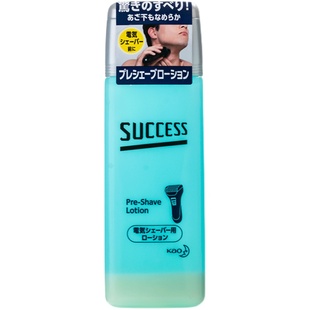 日本kao花王success男士剃须水顺滑防刮胡子脸电动剃须刀专用正品