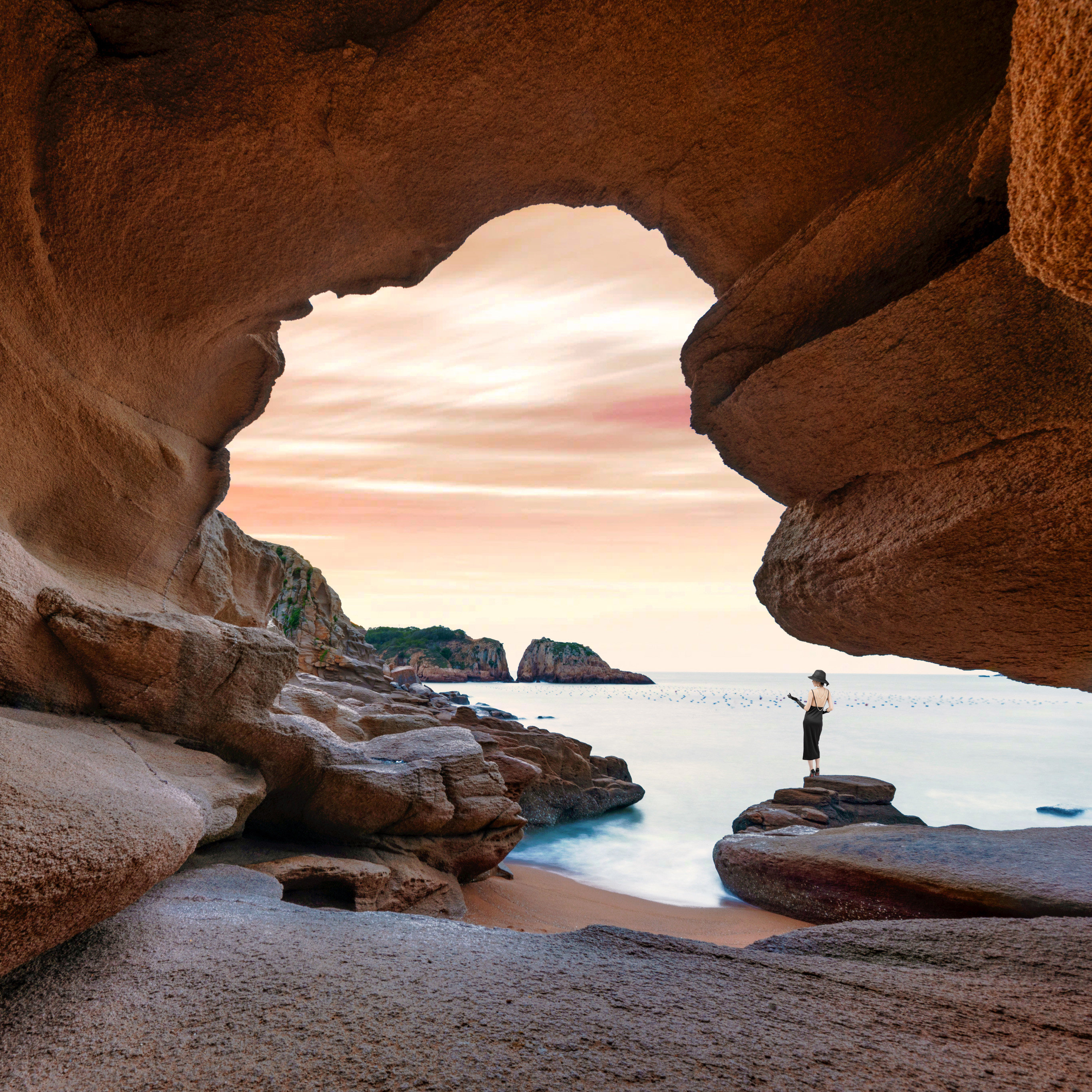 福建霞浦 大京沙滩 东海1号 海尾城堡 吕峡沙滩 下尾岛一日游