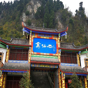 [葛仙村度假区-大门票+往返索道（提前一天购买）赠观光车+千灯巡游]上下行