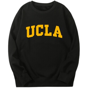 ucla卫衣美国加州大学洛杉矶分校篮球运动校服秋冬圆领外套男女潮