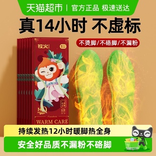 冬北天可行走暖脚宝保暖 垫男款 牧火艾草自发热鞋 垫女暖宝宝加热鞋