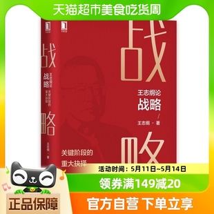 关键阶段 王志纲论战略 重大抉择 企业管理战略认知分析新华书店