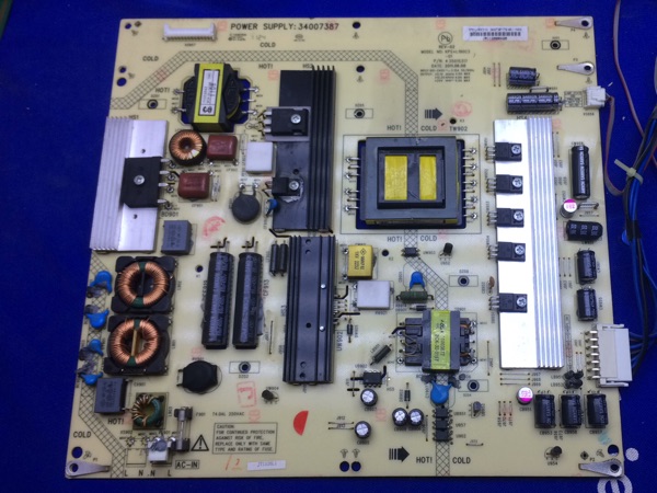 康佳LED55IS95D55寸LED液晶电视机恒流升高压背光电源逆变板二