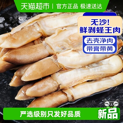 海仙部落蛏子肉新鲜超大蛏子王