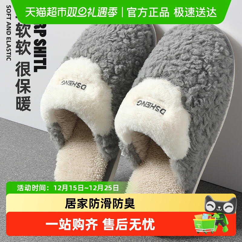 FZT男士冬季2024新棉拖鞋