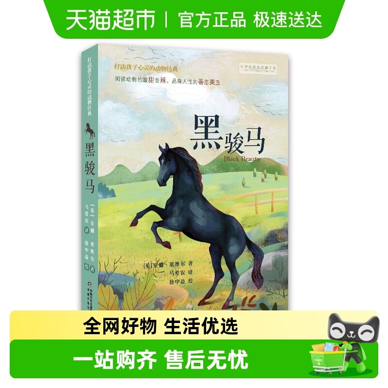 打动孩子心灵的动物经典—— 黑骏马 儿童文学小学生课外阅读