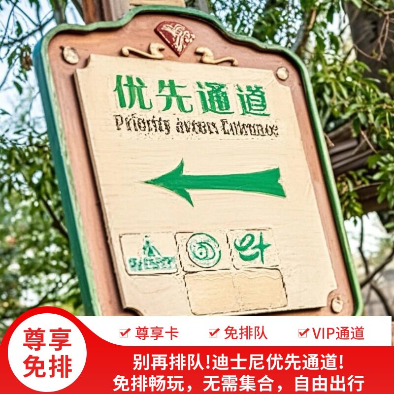 上海迪士尼免排队VIP