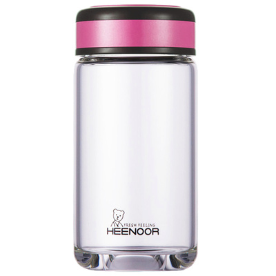 单层少女小巧便携玻璃杯子