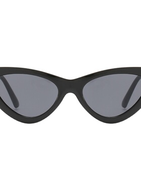欧美复古三角猫眼墨镜女韩版潮ins蹦迪辣妹太阳眼镜网红街拍嘻哈