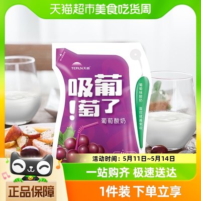 天润新疆特产葡萄酸奶风味发酵乳