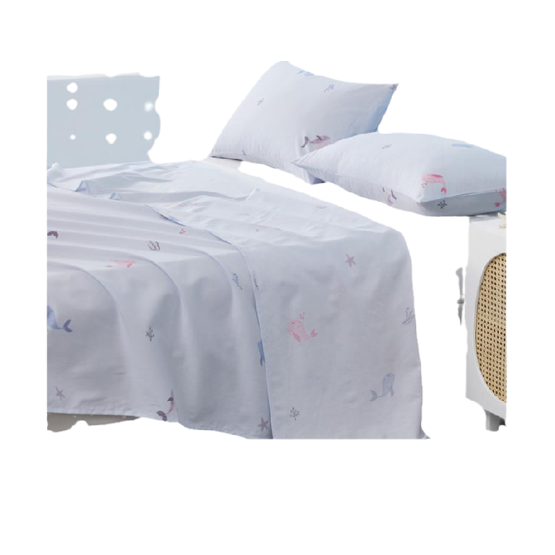 水星家纺抗菌全棉床单单件100%纯棉儿童卡通宿舍床上用品,床上用品,床单,淘宝优惠券,粉丝福利购,淘宝优惠卷