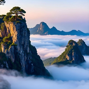 精品小团【郴州莽山2天】雾漫东江湖+五指峰+高椅岭|瀑布+栈道