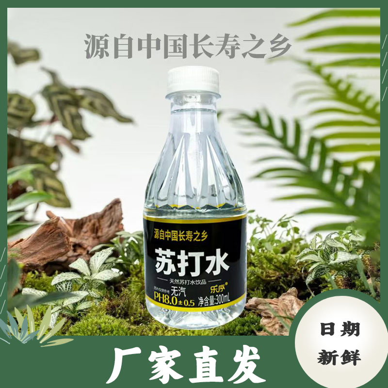 无汽苏打天然水饮料小瓶装无糖无气饮用弱碱性非矿泉水运动补水