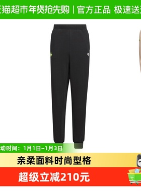 阿迪达斯童装25秋男童运动裤三叶草玩具总动员大童针织裤子KF7348