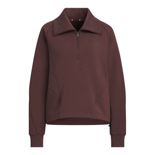 【自营】adidas阿迪达斯女子W HALF ZIP SWT运动卫衣KF2546