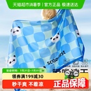 儿童游泳速干浴巾女童斗篷男童吸水便携带扣运动毛巾温泉浴袍洗澡
