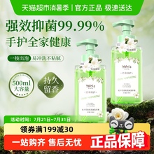 泡沫洗手液抑菌家用杀菌消毒儿童宝宝专用清洁泡泡便携高级香商用
