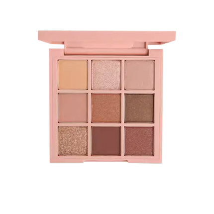 3CE/三熹玉九色纷呈眼影盘系列大地色日常黄油奶茶光盘九宫格哑光