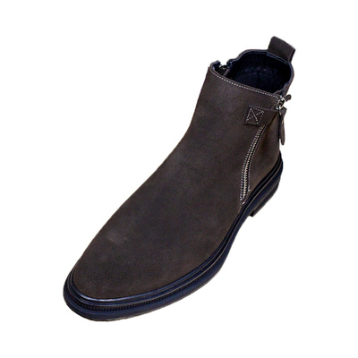 21秋冬尖头韩版男靴马丁靴英伦休