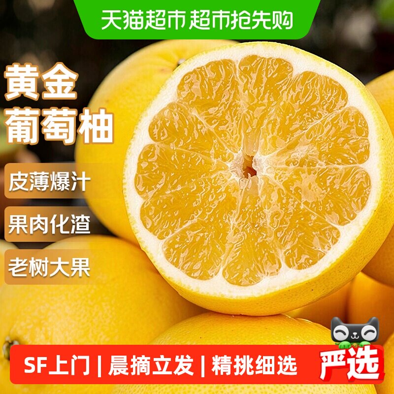 正宗福建黄金葡萄柚应当季新鲜水果青皮绿皮甜西柚整箱大果