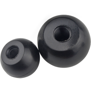 圆形球头手柄螺母圆型球胶木机床拉手把手电木旋钮手轮M6M8M10M12