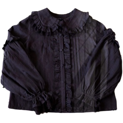 原创娃娃领lolita内搭衬衫