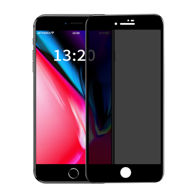适用苹果7/8系列防窥钢化膜
