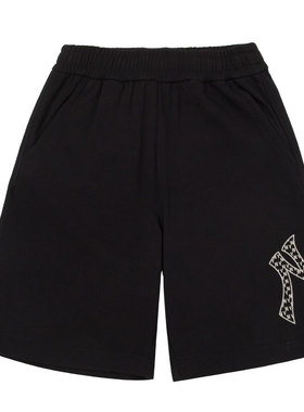 【自营】MLB美职棒男裤女裤黑色针织短裤时尚潮流休闲裤3ASPM0253