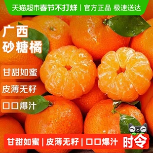 正宗广西砂糖橘子新鲜应当季水果整箱10金秋蜜橘沃柑沙糖桔斤
