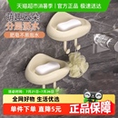 双钩奶油风创意云朵壁挂肥皂盒免打孔洗手台多功能沥水皂盒2只装