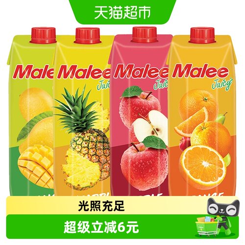 Malee泰国40年老品牌混合果蔬汁