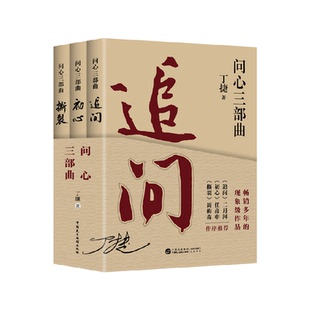 问心三部曲 追问+初心+撕裂 丁捷著 反腐纪实文学狂飙姊妹篇