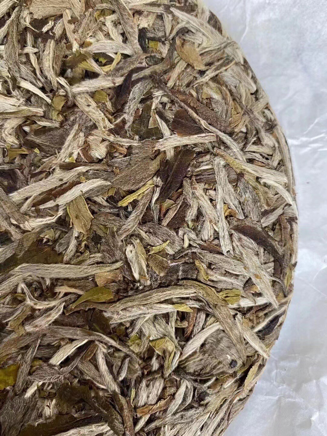 福鼎白茶2018年份磻溪高山白牡丹王饼300克老牡丹