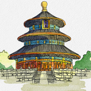 【领略王府之尊】天坛（联票）+恭王府+什刹海一日游纯玩无购物