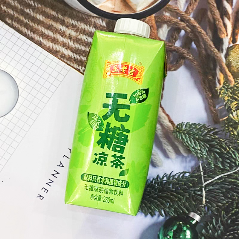 真正的无糖凉茶，持久回甘