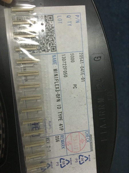 205410.3间距41pin连接器