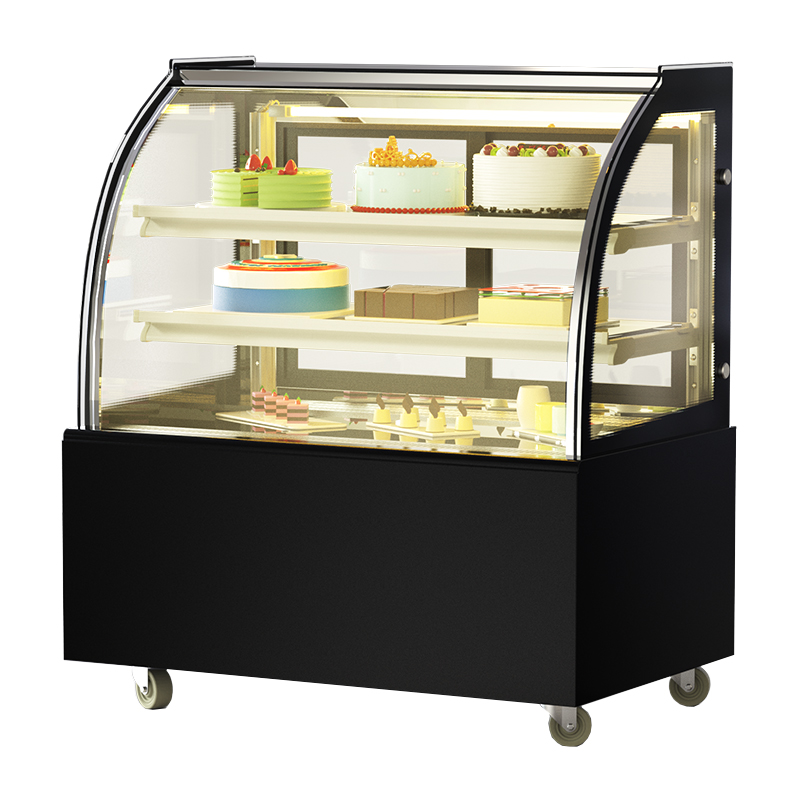 lecon/乐创蛋糕柜冷藏柜展示柜玻璃商用水果西点甜品熟食保鲜柜