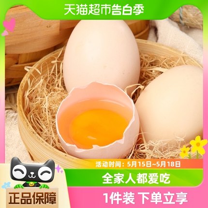 九华粮品可生食富硒鸡蛋36枚净重1440g林区散养土鸡蛋新鲜鸡蛋