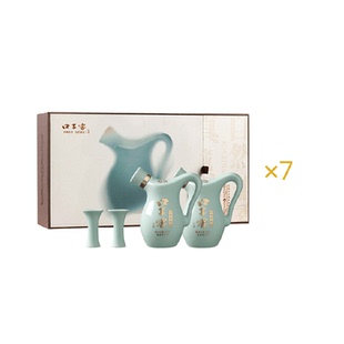 【超级桶】口子窖小池窖特酿52度国色天青版礼盒*7盒白酒节日送礼