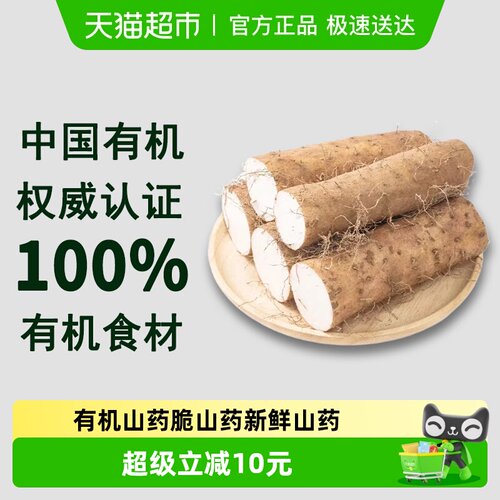 鲁韵忆乡有机粗山药新鲜山药有机