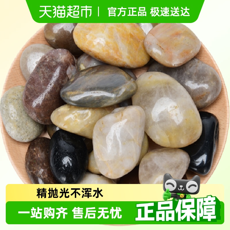 装饰石头底砂五彩色铺面造景