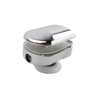 圆弧淋浴房滑轮老式浴室推拉玻璃移门双轮不锈钢吊轮滚轮五金配件