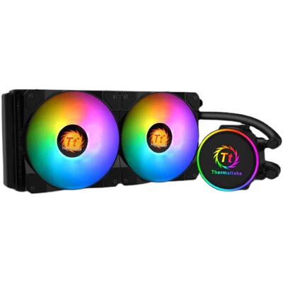 雅浚CPU水冷纯白散热器360水冷