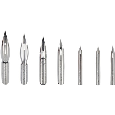 立川漫画风软性书写艺术字沾水笔